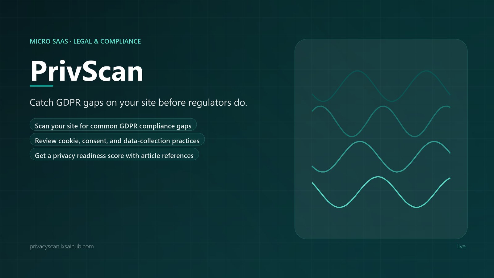 PrivScan interface overview
